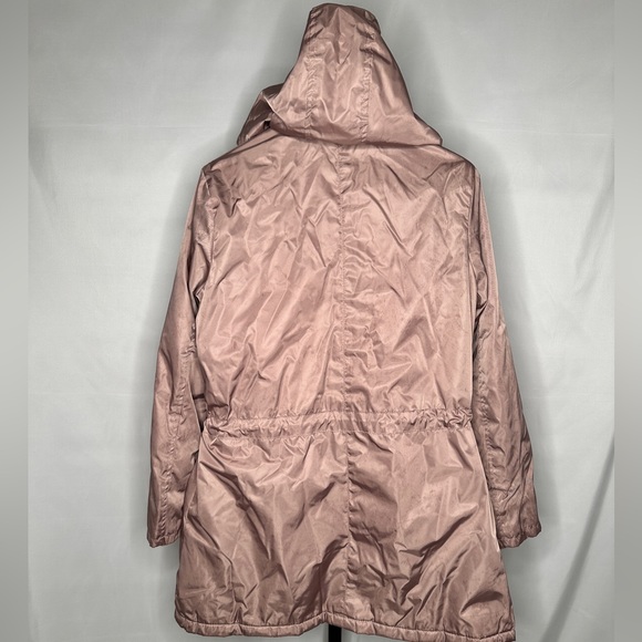 😍 Snobbish Pink Fur Lined Long Winter Coat Size 1X - Picture 2 of 6